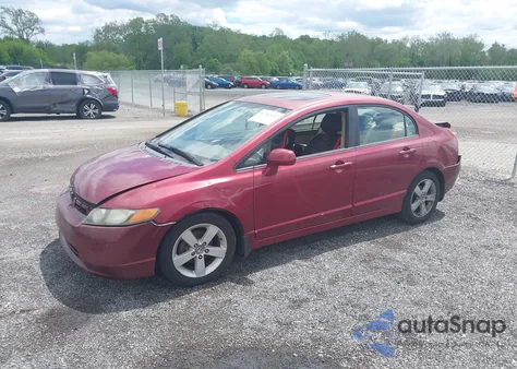 2007 Honda Civic Ex z USA, uszkodzony, nr VIN 1HGFA16847L066068